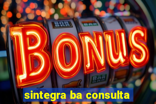 sintegra ba consulta